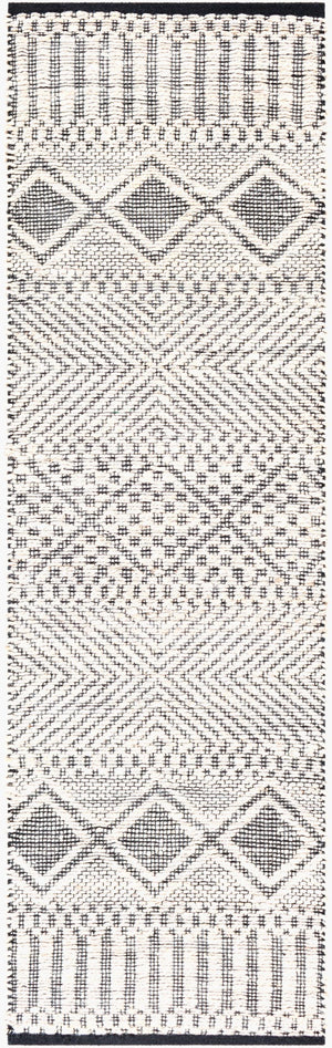 Surya Santa Barbara Sbb-2300 Handwoven 2' X 3' Rug – Stylish Cotton & Jute Blend For Global Home Decor Cream Jute,Cotton Sbb2303-268