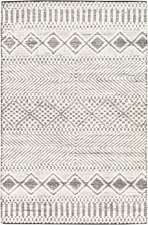 Surya Santa Barbara Sbb-2300 Handwoven 2' X 3' Rug – Stylish Cotton & Jute Blend For Global Home Decor Cream Jute,Cotton Sbb2303-35