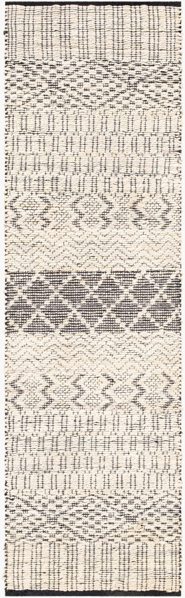 Surya Santa Barbara Sbb-2300 Handwoven 2' X 3' Rug – Stylish Cotton & Jute Blend For Global Home Decor Cream Jute,Cotton Sbb2304-268