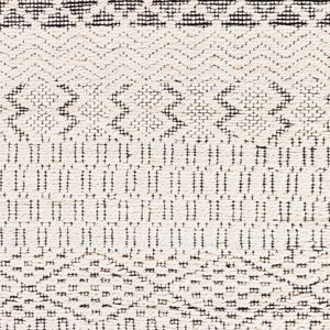 Surya Santa Barbara Sbb-2300 Handwoven 2' X 3' Rug – Stylish Cotton & Jute Blend For Global Home Decor Cream Jute,Cotton Sbb2304-23