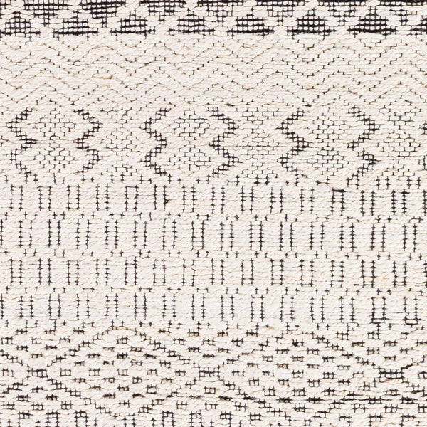 Surya Santa Barbara Sbb-2300 Handwoven 2' X 3' Rug – Stylish Cotton & Jute Blend For Global Home Decor Cream Jute,Cotton Sbb2304-23