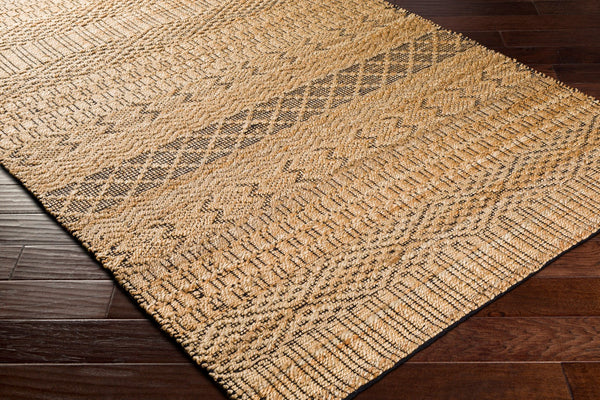 Surya Santa Barbara Sbb-2300 Handwoven 2' X 3' Rug – Stylish Cotton & Jute Blend For Global Home Decor Tan Jute,Cotton Sbb2306-268