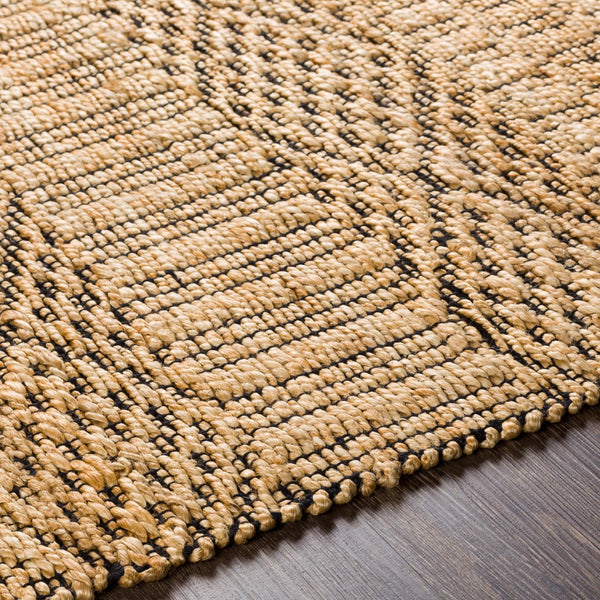 Surya Santa Barbara Sbb-2300 Handwoven 2' X 3' Rug – Stylish Cotton & Jute Blend For Global Home Decor Tan Jute,Cotton Sbb2306-268