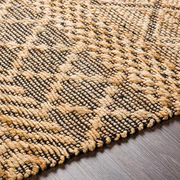 Surya Santa Barbara Sbb-2300 Handwoven 2' X 3' Rug – Stylish Cotton & Jute Blend For Global Home Decor Tan Jute,Cotton Sbb2310-576