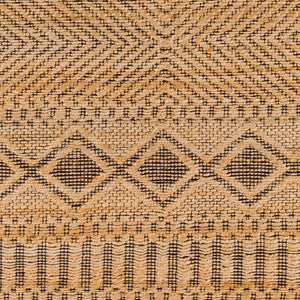 Surya Santa Barbara Sbb-2300 Handwoven 2' X 3' Rug – Stylish Cotton & Jute Blend For Global Home Decor Tan Jute,Cotton Sbb2311-35