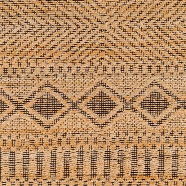 Surya Santa Barbara Sbb-2300 Handwoven 2' X 3' Rug – Stylish Cotton & Jute Blend For Global Home Decor Tan Jute,Cotton Sbb2311-35