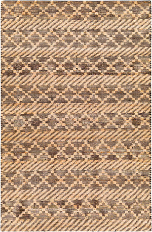 Surya Santa Barbara Sbb-2300 Handwoven 2' X 3' Rug – Stylish Cotton & Jute Blend For Global Home Decor Tan Jute,Cotton Sbb2312-23
