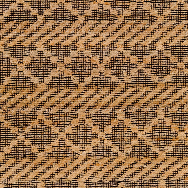 Surya Santa Barbara Sbb-2300 Handwoven 2' X 3' Rug – Stylish Cotton & Jute Blend For Global Home Decor Tan Jute,Cotton Sbb2312-23