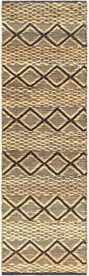 Surya Santa Barbara Sbb-2300 Handwoven 2' X 3' Rug – Stylish Cotton & Jute Blend For Global Home Decor Tan Jute,Cotton Sbb2313-268