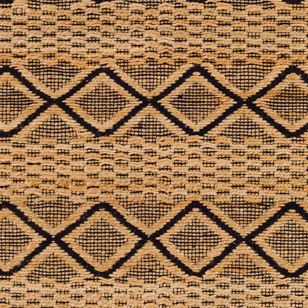 Surya Santa Barbara Sbb-2300 Handwoven 2' X 3' Rug – Stylish Cotton & Jute Blend For Global Home Decor Tan Jute,Cotton Sbb2313-268