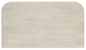 Hooker Furniture Modern Oak-Accent Three-Drawer Nightstand With Wire-Brushed Veneer, Leather-Wrapped Pulls, Self-Closing Drawers Light Brown 6850-90016-80