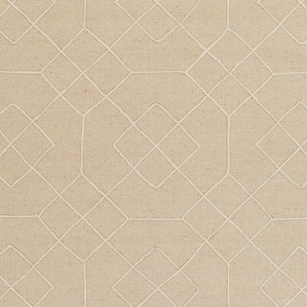 Surya Seabrook Sbk-9002 2' X 3' Handmade Wool Rug – Modern Decor, Durable Craftsmanship, Spot Clean Only! Beige Wool Sbk9002-23