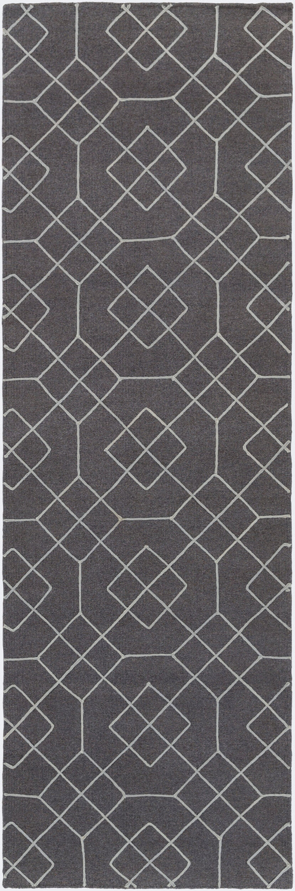 Surya Seabrook Sbk-9002 2' X 3' Handmade Wool Rug – Modern Decor, Durable Craftsmanship, Spot Clean Only! Charcoal Wool Sbk9003-268