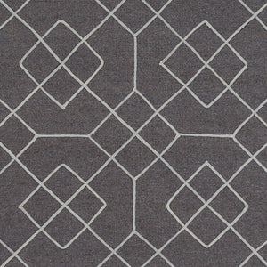 Surya Seabrook Sbk-9002 2' X 3' Handmade Wool Rug – Modern Decor, Durable Craftsmanship, Spot Clean Only! Charcoal Wool Sbk9003-268