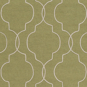 Surya Seabrook Sbk-9002 2' X 3' Handmade Wool Rug – Modern Decor, Durable Craftsmanship, Spot Clean Only! Olive Wool Sbk9011-23