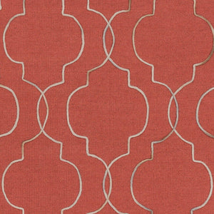 Surya Seabrook Sbk-9002 2' X 3' Handmade Wool Rug – Modern Decor, Durable Craftsmanship, Spot Clean Only! Rust Wool Sbk9020-913