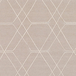 Surya Seabrook Sbk-9002 2' X 3' Handmade Wool Rug – Modern Decor, Durable Craftsmanship, Spot Clean Only! Tan Wool Sbk9025-268