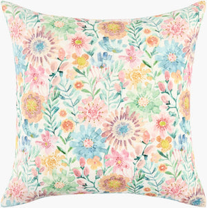 Livabliss Spring Bouquet Botanical Polyester Accent Pillow for Sofas and Transitional Living Rooms SBT004-2020P