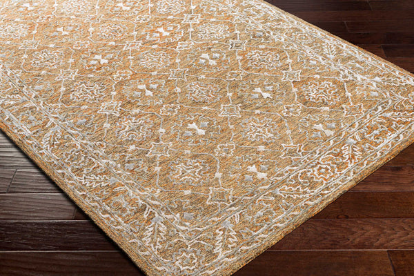 Surya Shelby 2' X 3' Handmade Low Pile Rug - Elegant Wool & Viscose Design For Timeless Home Sophistication Sage Wool,Viscose Sby1009-23