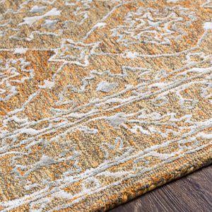 Surya Shelby 2' X 3' Handmade Low Pile Rug - Elegant Wool & Viscose Design For Timeless Home Sophistication Sage Wool,Viscose Sby1009-23