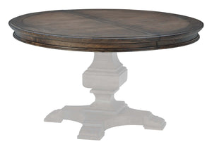 Hekman Furniture 25421t Elegant Round Dining Table Top Assembly By  - Perfect For Stylish Spaces! Wellington Java Wellington Estates Rd Dng Tble Top Assm 25421t
