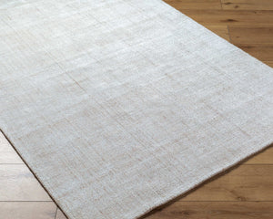 Surya Sochi Handmade 10' X 14' Elegant Rug In Recycled Pet Yarn - Luxurious Comfort & Easy Care Design Cream Recycled Pet Yarn,Viscose Sca2300-1215