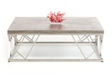 VIG Furniture Modrest Scape Modern Concrete Coffee Table VGGR630300