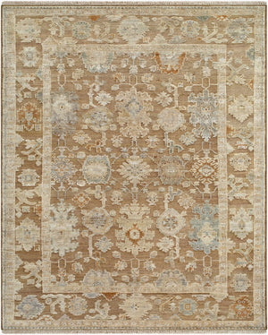 Surya Sinclair Hand-knotted Wool Farmhouse Area Rug Plush Fringe Accent for Living Rooms 3' x 10' Runner SCC2300-310