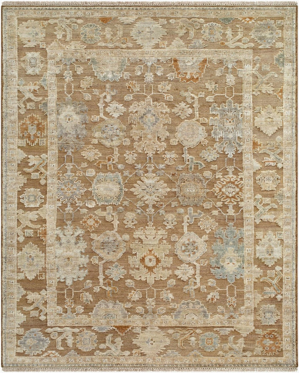 Surya Sinclair Hand-knotted Wool Farmhouse Area Rug Plush Fringe Accent for Living Rooms 3' x 10' Runner SCC2300-310
