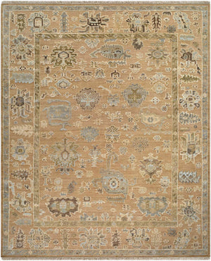 Surya Sinclair Farmhouse Cottage 10' X 14' Handmade Wool Rug - Rustic Elegance & Comfort For Your Home Terracotta Wool Scc2302-69