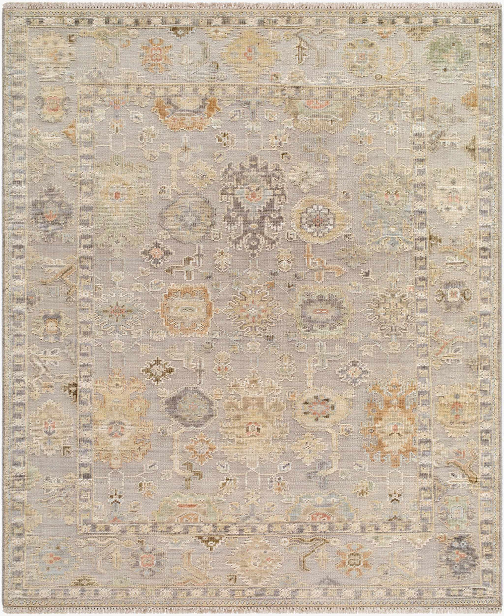 Surya Sinclair Farmhouse Cottage 10' X 14' Handmade Wool Rug - Rustic Elegance & Comfort For Your Home Lavender Wool Scc2305-810