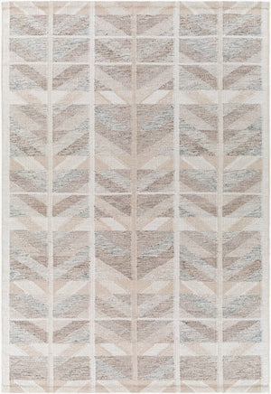 Surya Scandi 2' X 3' Handmade Area Rug – Luxurious Cotton, Acrylic, And Wool Blend For Elegant Home Decor Tan Viscose,Wool,Acrylic,Cotton Scd2300-23