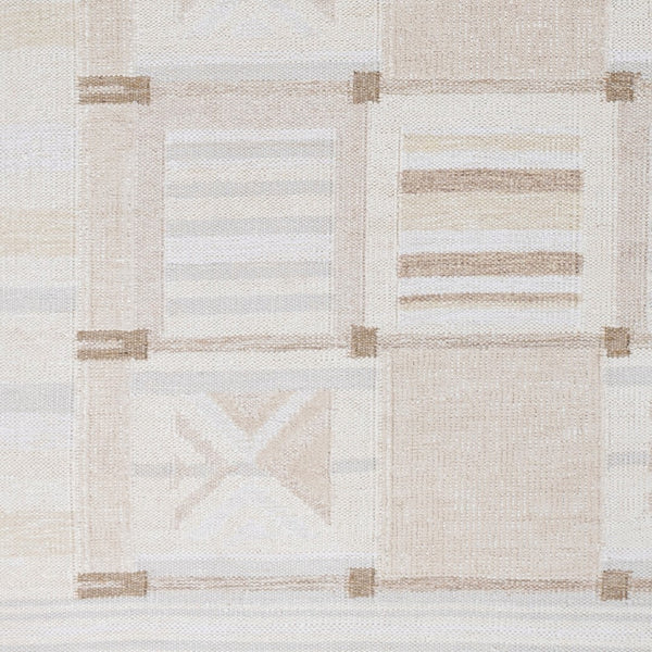 Surya Scandi 2' X 3' Handmade Area Rug – Luxurious Cotton, Acrylic, And Wool Blend For Elegant Home Decor Tan Viscose,Linen,Acrylic,Wool Scd2302-23