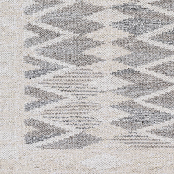 Surya Scandi 2' X 3' Handmade Area Rug – Luxurious Cotton, Acrylic, And Wool Blend For Elegant Home Decor Black Viscose,Wool,Cotton,Linen Scd2303-23