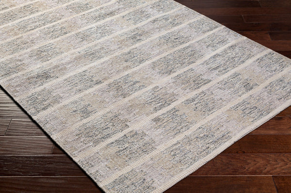 Surya Scandi 2' X 3' Handmade Area Rug – Luxurious Cotton, Acrylic, And Wool Blend For Elegant Home Decor Mustard Viscose,Wool,Cotton Scd2304-23