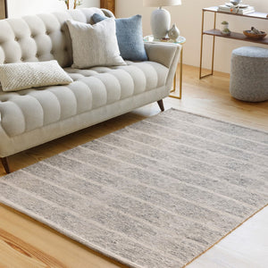 Surya Scandi 2' X 3' Handmade Area Rug – Luxurious Cotton, Acrylic, And Wool Blend For Elegant Home Decor Mustard Viscose,Wool,Cotton Scd2304-23