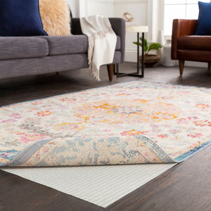 Livabliss Secure Grip Pvc Rug Pad Roll for Hard Floors Non-slip Cushioning High Traffic Areas Indigo, Slate 12' x 100' SCG-12100