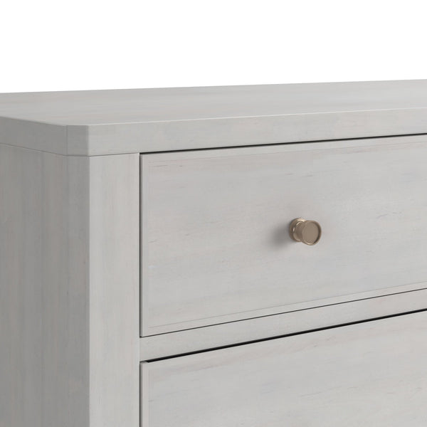Mezzanine Dresser - Elegant Dove Gray Maple with Soft-Close Drawers & Cedar-Lined Storage Solution