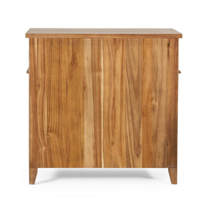 English Elm Christopher Knight Home® - Berghoff Acacia Wood 3-Drawer Dresser in Brown — Sustainable, California-Designed, Durable Storage Solution 70837.00