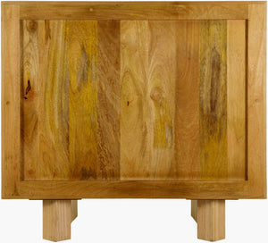 Surya Scalene Modern Minimalist 32"H X 35"W Wood Veneer Sideboard Cabinet For Stylish Home Décor Top, Clear,Base, Clear Eucalyptus Veneer,Mdf,Eucalyptus Veneer,Mdf Scln001-323518