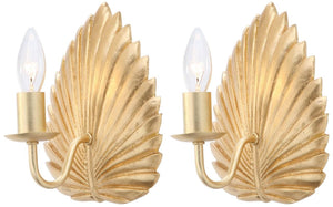 Safavieh Adonis Wall Sconce - Set of 2 Matte Black SCN4001A-SET2