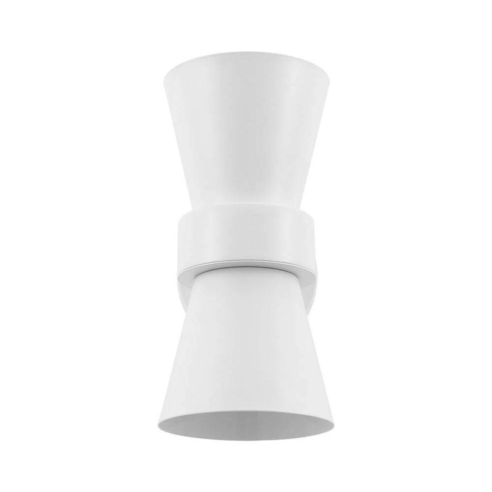 Safavieh 	Bynner, 2 Light, 7 Inch, White, Metal Wall Sconce Set Of 2 - Set of 2 White SCN4108B-SET2