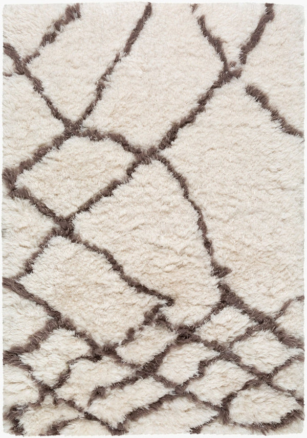 Surya Scout Hand Tufted High Pile Polyester Accent Rug for Entryway Bedroom or Seating Areas SCO3003-23