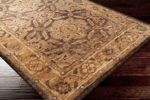 Surya Scarborough 5' X 8' Hand Made Jute Rug - Elegant Low Pile Design For Timeless Home Decor Charm Rust Jute Scr5102-58