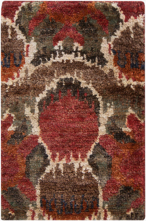 Surya Scarborough 5' X 8' Hand Made Jute Rug - Elegant Low Pile Design For Timeless Home Decor Charm Dark Brown Jute Scr5130-23