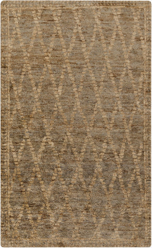 Surya Scarborough Hand Knotted Jute Area Rug Natural Fiber Low Pile for Entryways and Baths SCR5136-23