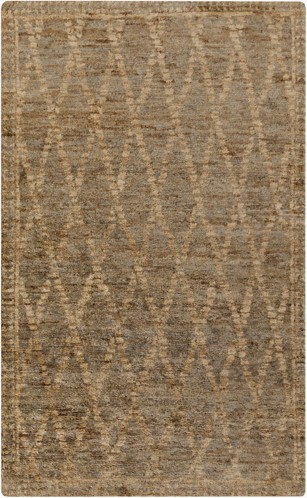 Surya Scarborough Hand Knotted Jute Area Rug Natural Fiber Low Pile for Entryways and Baths SCR5136-23