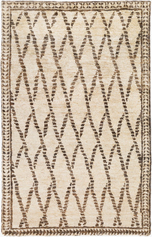 Surya Scarborough 5' X 8' Hand Made Jute Rug - Elegant Low Pile Design For Timeless Home Decor Charm Tan Jute Scr5137-58