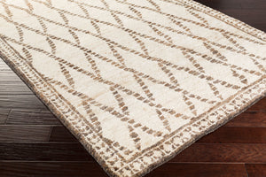 Surya Scarborough 5' X 8' Hand Made Jute Rug - Elegant Low Pile Design For Timeless Home Decor Charm Tan Jute Scr5137-58