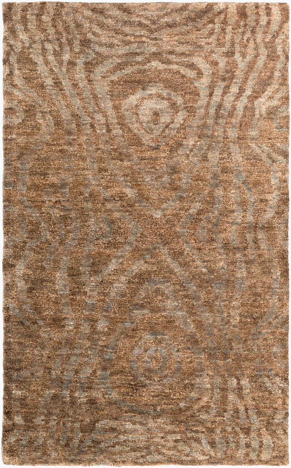 Surya Scarborough 5' X 8' Hand Made Jute Rug - Elegant Low Pile Design For Timeless Home Decor Charm Charcoal Jute Scr5142-58